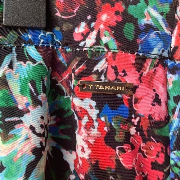 T Tahari Floral Midi Skirt Size XL - Picture 3 of 4